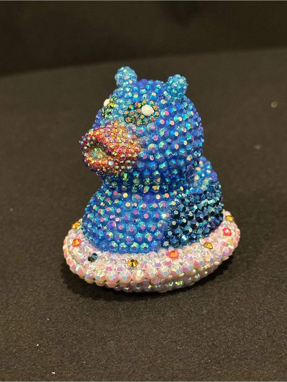 Bedazzled Alien Rubber Duck
